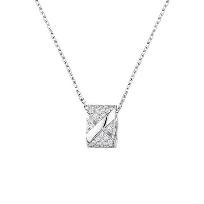 [Eternal Jewelry]LIENS EVIDENCE DIAMOND PAVED NECKLACE