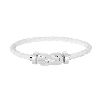 [Eternal Jewelry]CHANCE LARGE 8 FIGURE BUCKLE NO DIAMOND BRACELET SILVER