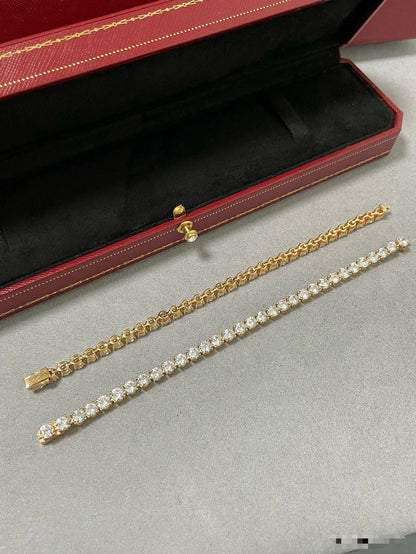 [Eternal Jewellery] TENNIS BRACELET WITH FULL DIAMOND SETTING