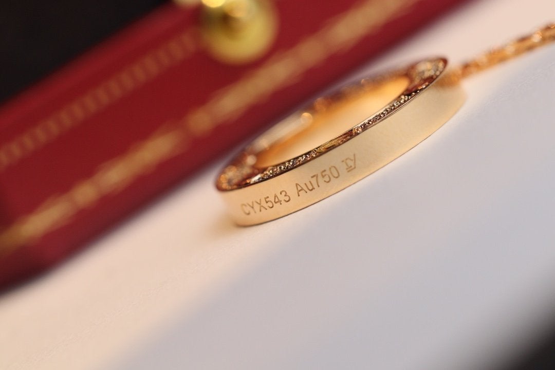 [Eternal Jewelry]LOVE NECKLACE ADJUSTABLE ROSE GOLD