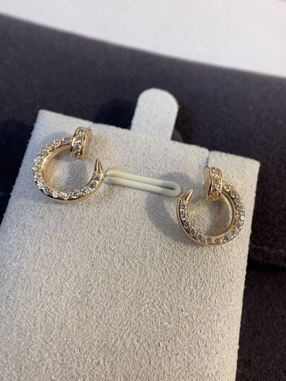 [Eternal Jewelry]JUSTE EARRINGS GOLD DIAMONDS