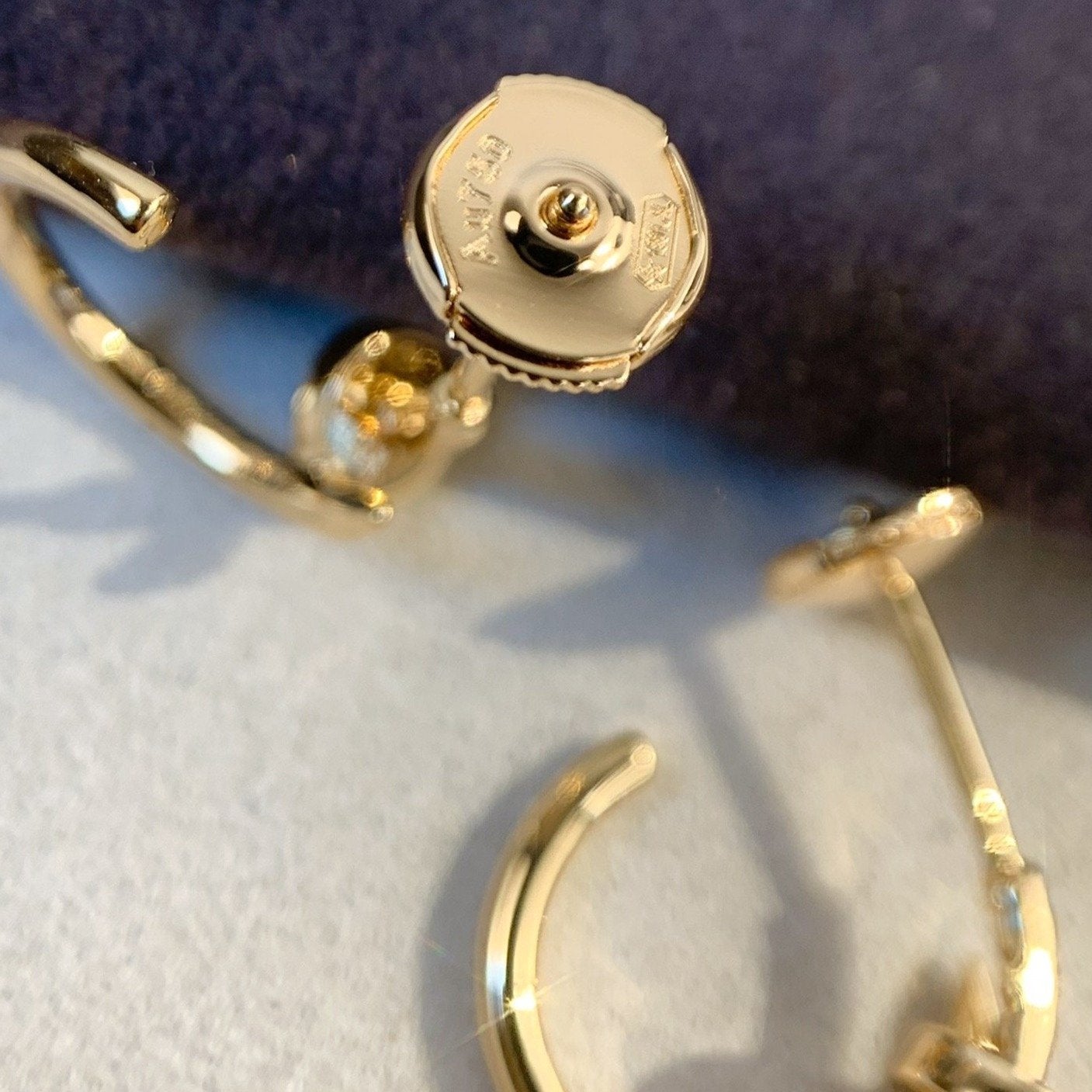 [Eternal Jewelry]JUSTE EARRINGS PINK GOLD