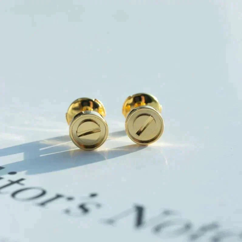 [Eternal Jewelry]LOVE EARRINGS GOLD 10MM