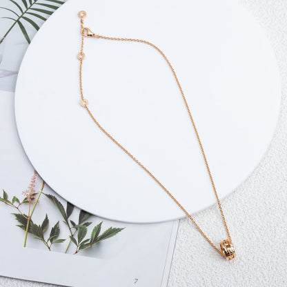 [Eternal Jewelry]PARENTESI NECKLACE PINK GOLD