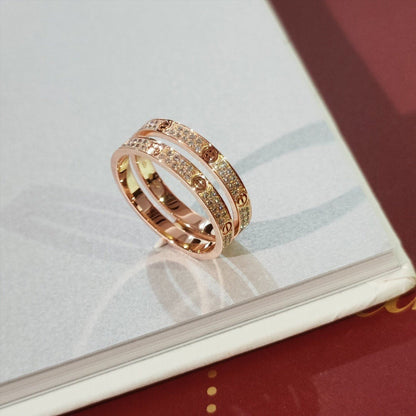 [Eternal Jewelry]LOVE RING 2.65MM DIAMOND
