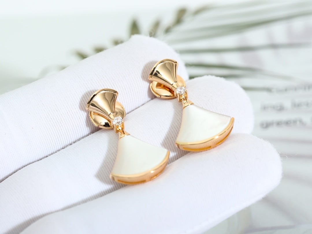 [Eternal Jewelry]DREAM MOP PINK GOLD EARRINGS