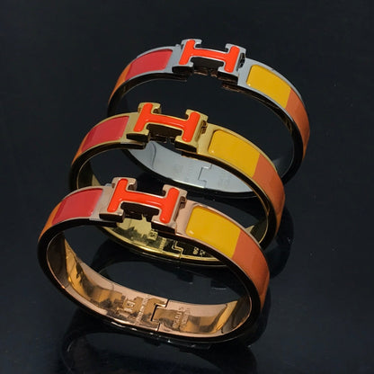 [Eternal Jewelry]H BRACELET ORANGE RAINBOW CERAMIC