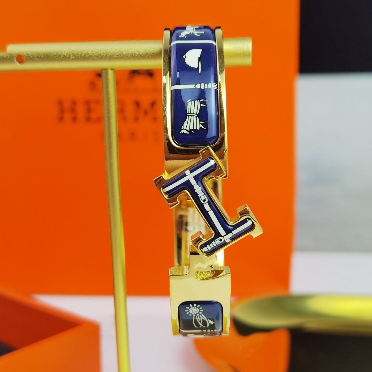 [Eternal Jewelry]H COUVERTURES DARK BLUE BRACELET