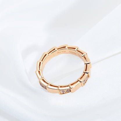 [Eternal Jewelry]SERPENTI RING PINK GOLD  3MM
