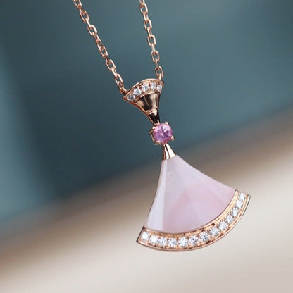 [Eternal Jewelry]DREAM NECKLACE PINK MOP DIAMOND