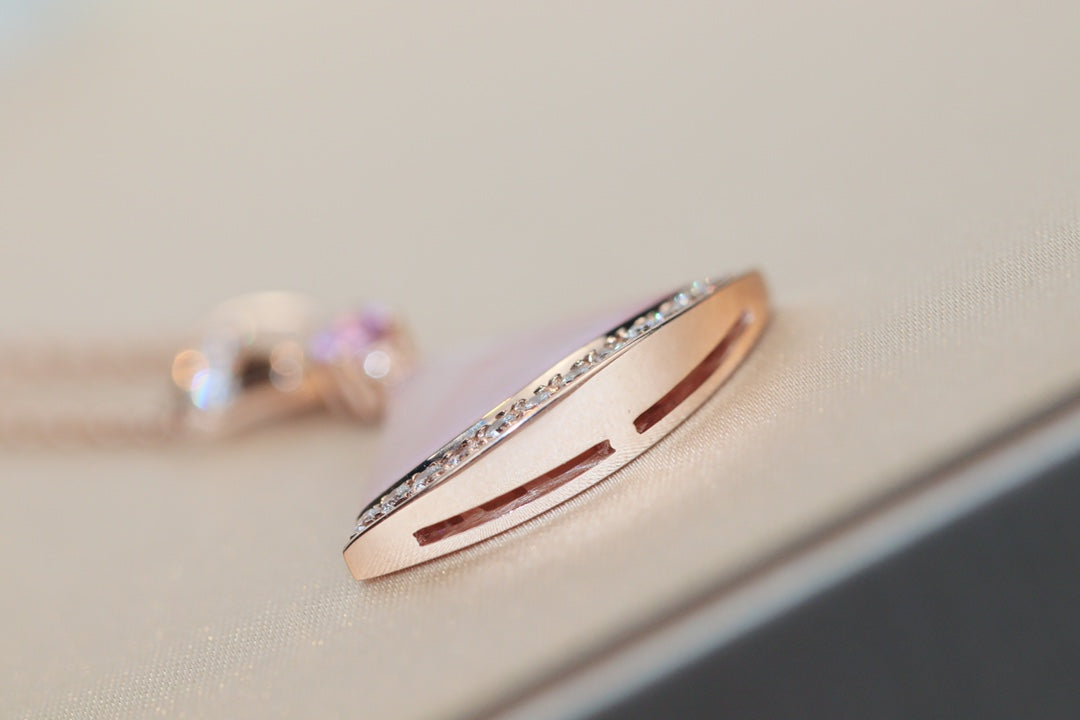 [Eternal Jewelry]DREAM NECKLACE PINK MOP DIAMOND