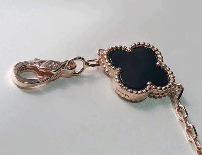 [Eternal Jewelry]CLOVER 5 MOTIFS MULTICOLOR BRACELET