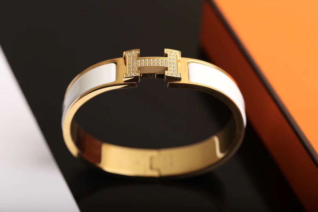 [Eternal Jewelry]H BRACELET GOLD DIAMOND
