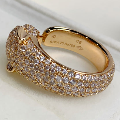 [Eternal Jewelry]PANTHERE PINK GOLD DIAMOND RING