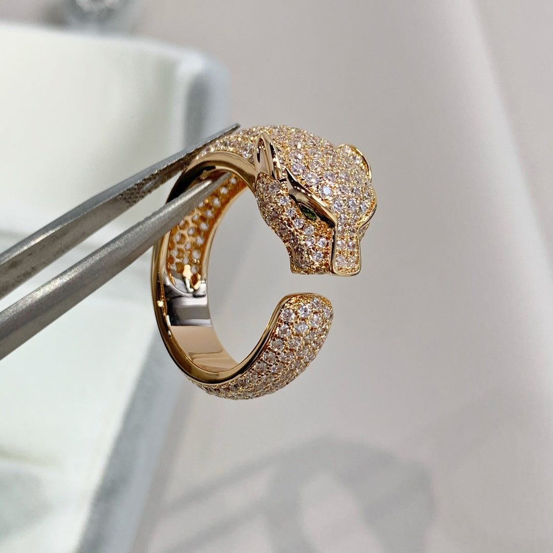 [Eternal Jewelry]PANTHERE PINK GOLD DIAMOND RING