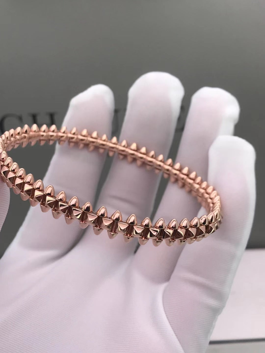 [Eternal Jewelry]CLASH PINK GOLD BRACELET