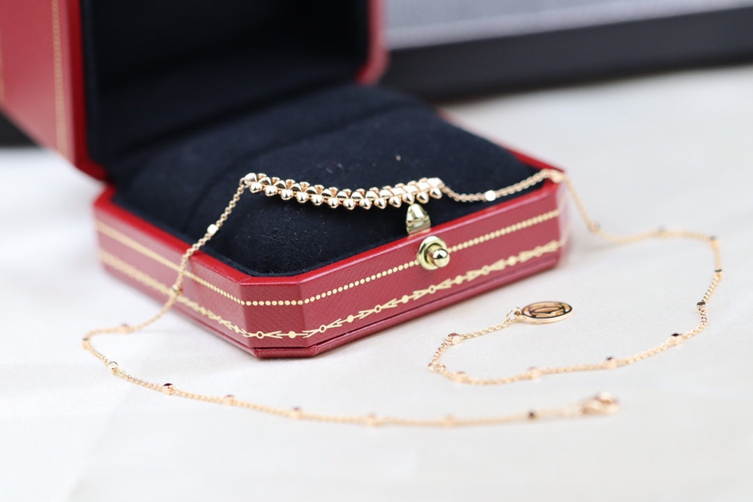 [Eternal Jewelry]CLASH PINK GOLD NECKLACE