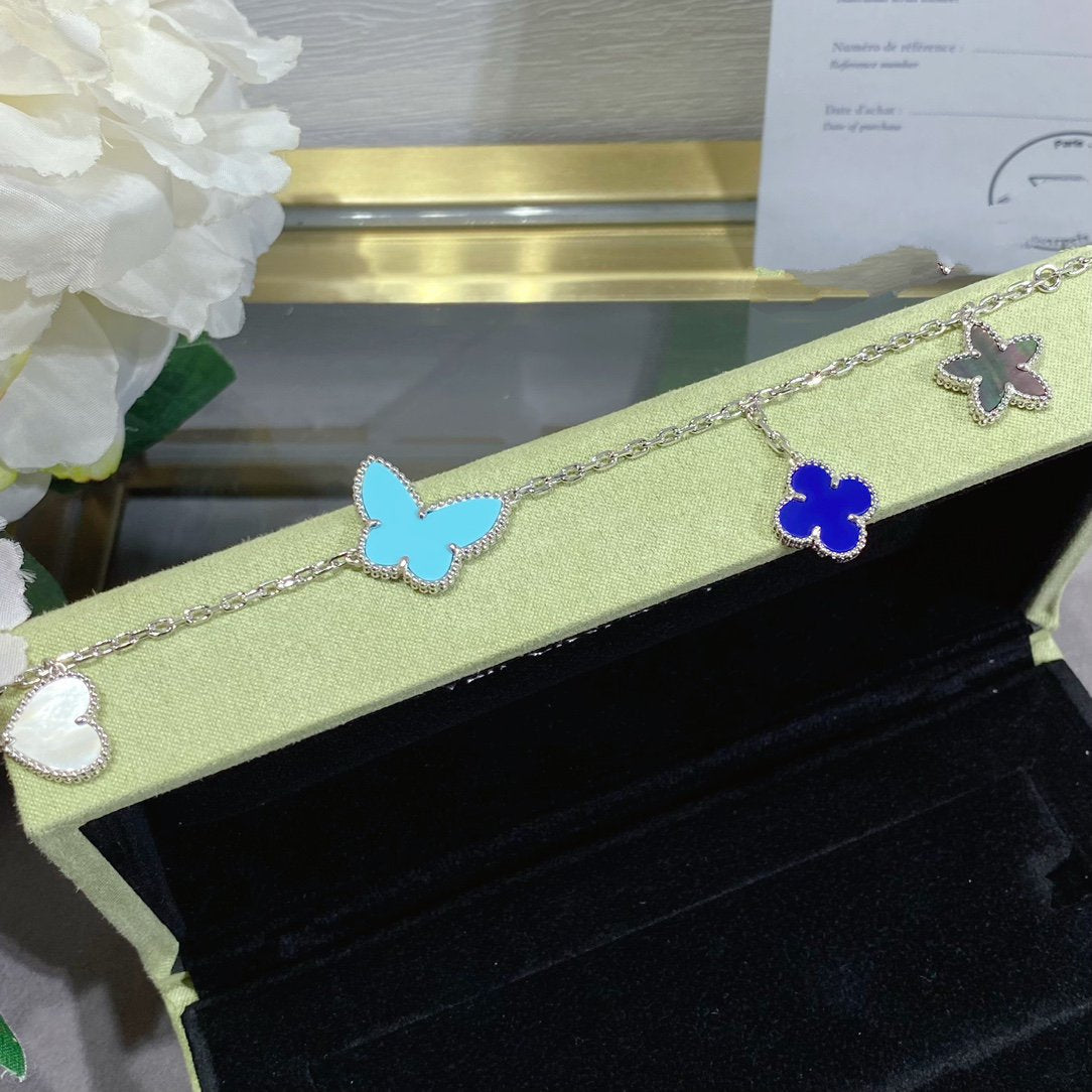 [Eternal Jewelry]LUCKY SPRING SILVER BRACELET 4 MOTIF