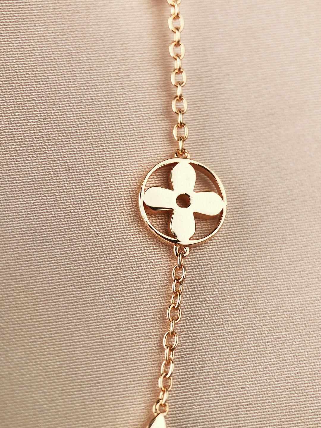 [Eternal Jewelry]STAR AND SUN 7 MOTIFS GOLD BRACELET