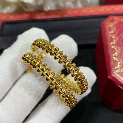 [Eternal Jewelry]CLASH LARGE HOOP EARRINGS