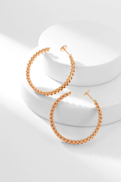 [Eternal Jewelry]CLASH HOOP EARRINGS