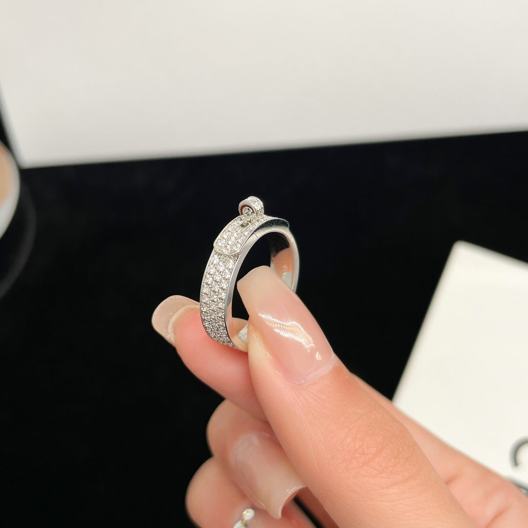 [Eternal Jewelry]KELLY SILVER DIAMOND RING