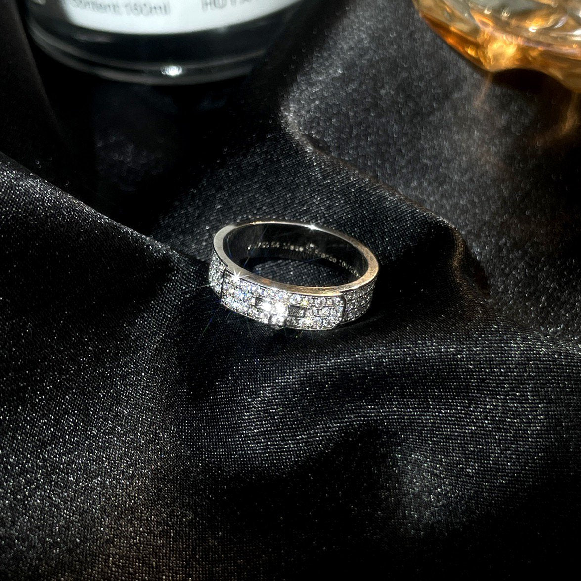 [Eternal Jewelry]KELLY SILVER DIAMOND RING