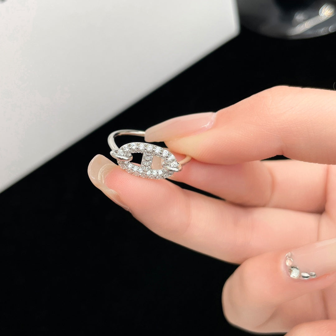 [Eternal Jewelry]RONDE SMALL SILVER DIAMOND RING