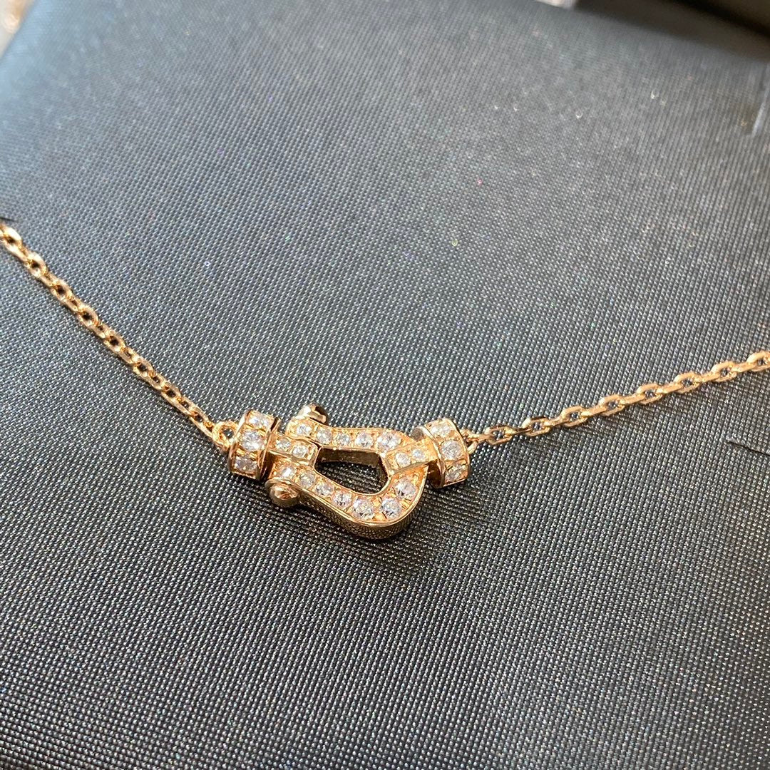 [Eternal Jewelry]FORCE 10 DIAMOND PINK GOLD NECKLACE MINI MODEL