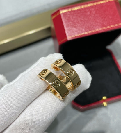 [Eternal Jewelry]LOVE 5.5MM EARRINGS