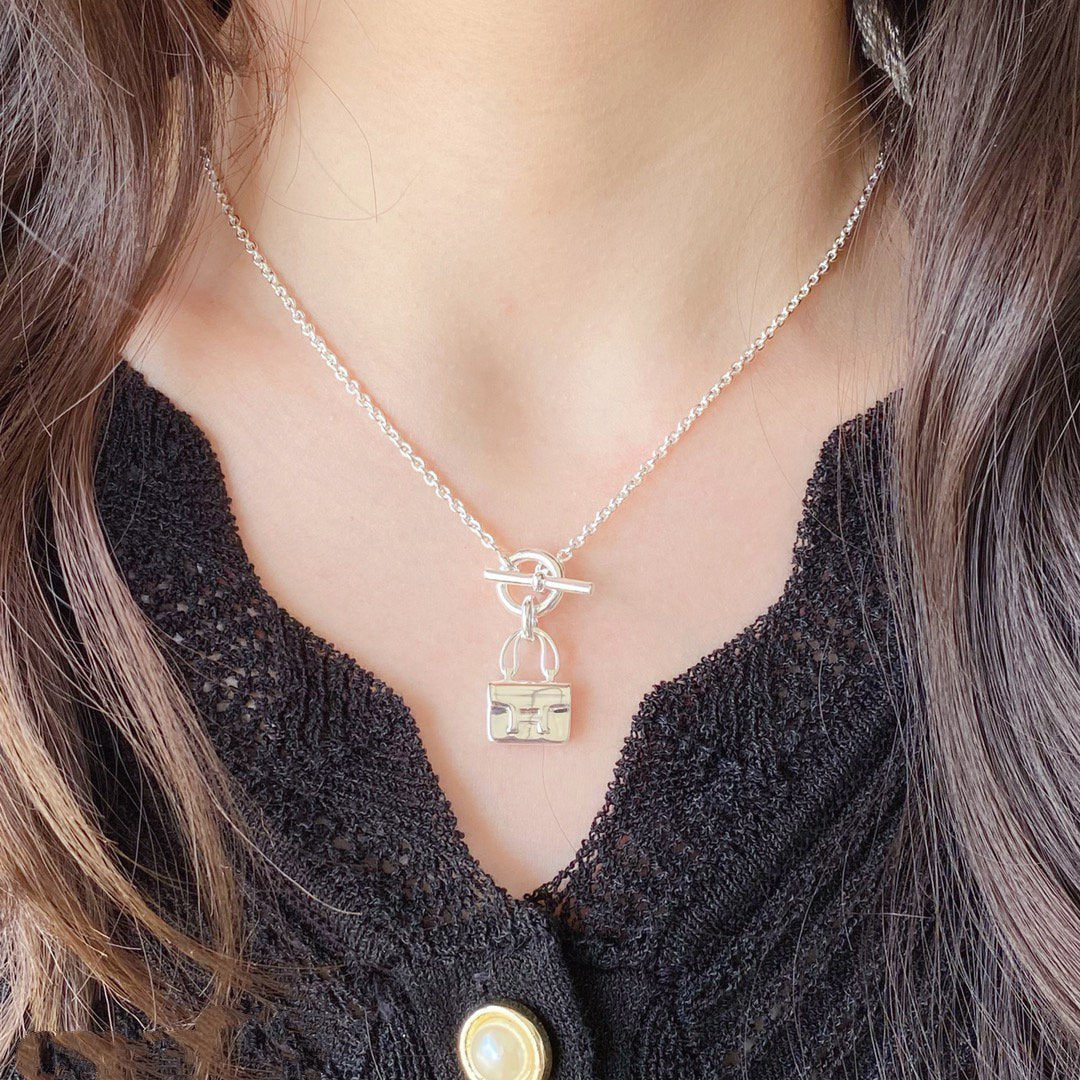 [Eternal Jewelry]CONSTANCE PEDANT SILVER NECKLACE