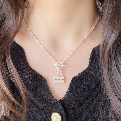 [Eternal Jewelry]CONSTANCE PEDANT SILVER NECKLACE