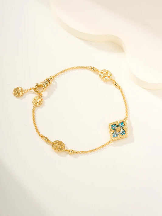 [Eternal jewelry]B.C.L ENAMELED One-Flower Bracelet£¨Various Colors)
