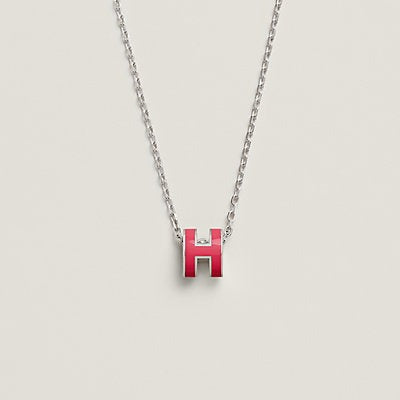 [Eternal Jewelry]H NECKLACE PINK