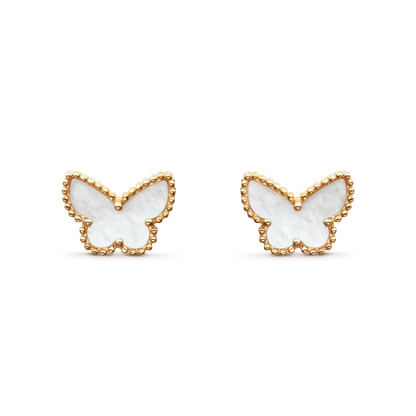 [Eternal Jewelry]SWEET BUTTERFLY MOP EARSTUDS