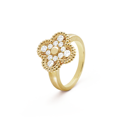 [Eternal Jewelry]CLOVER DIAMOND RING
