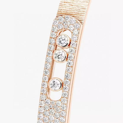 [Eternal jewelry]2026 BRAND-NEW FROSTED BRACELET WITH DIAMONDS THREE COLORS