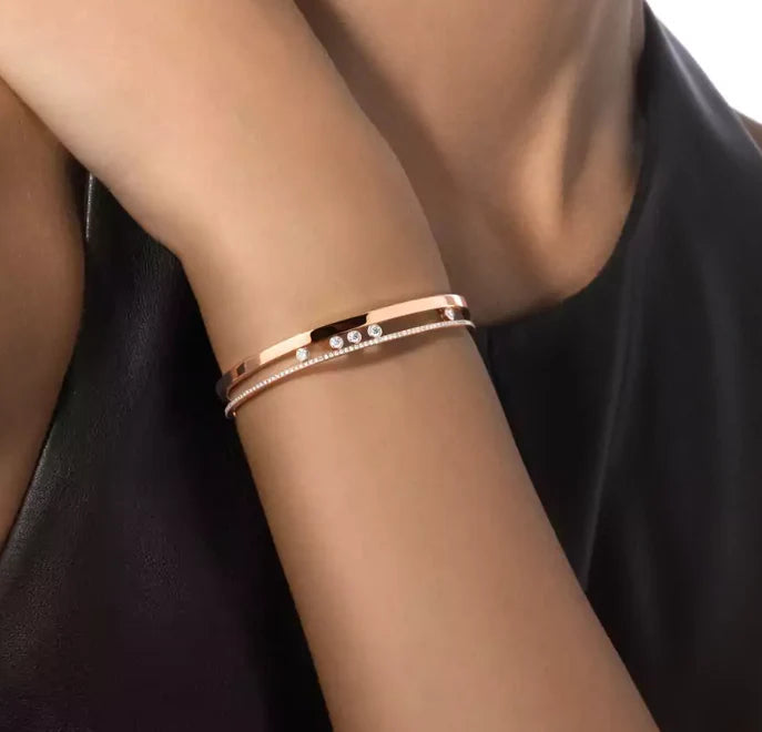 [Eternal jewelry]M Roman Diamond Bracelet
