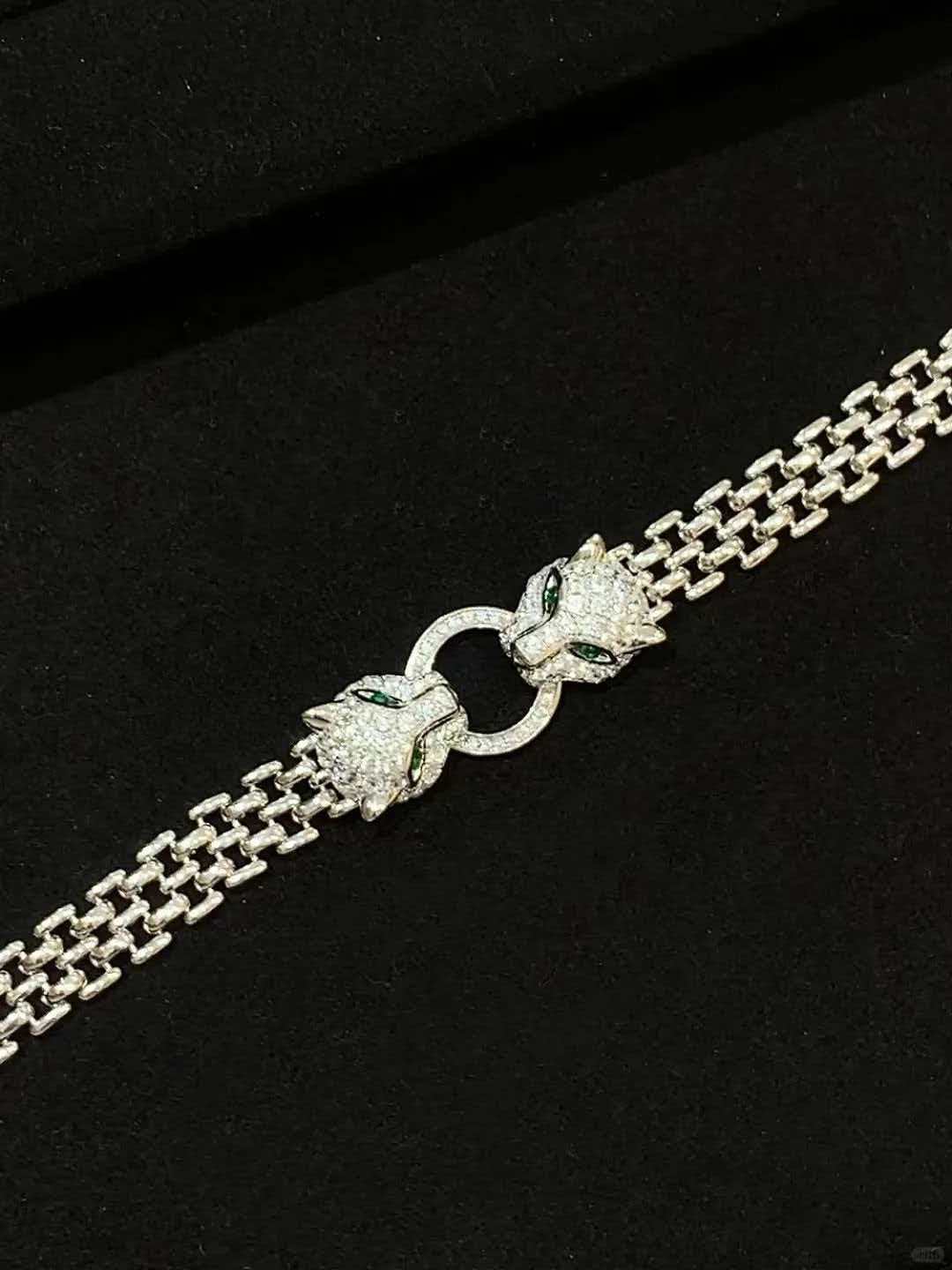 [Eternal jewelry]DOUBLE PANTHER BRACELET