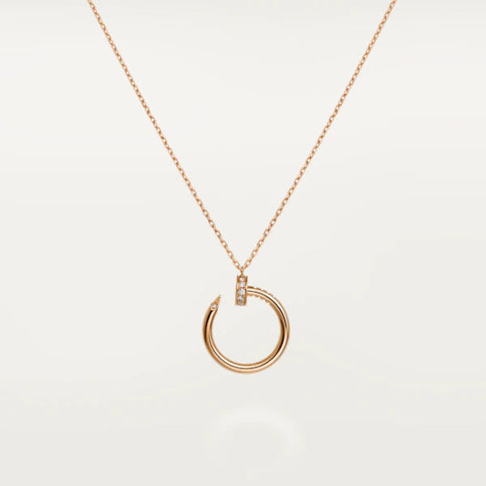 [Eternal Jewelry]JUSTE NECKLACE PINK GOLD