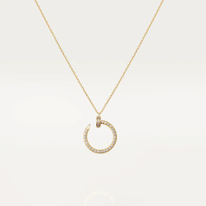 [Eternal Jewelry]JUSTE NECKLACE GOLD DIAMONDS