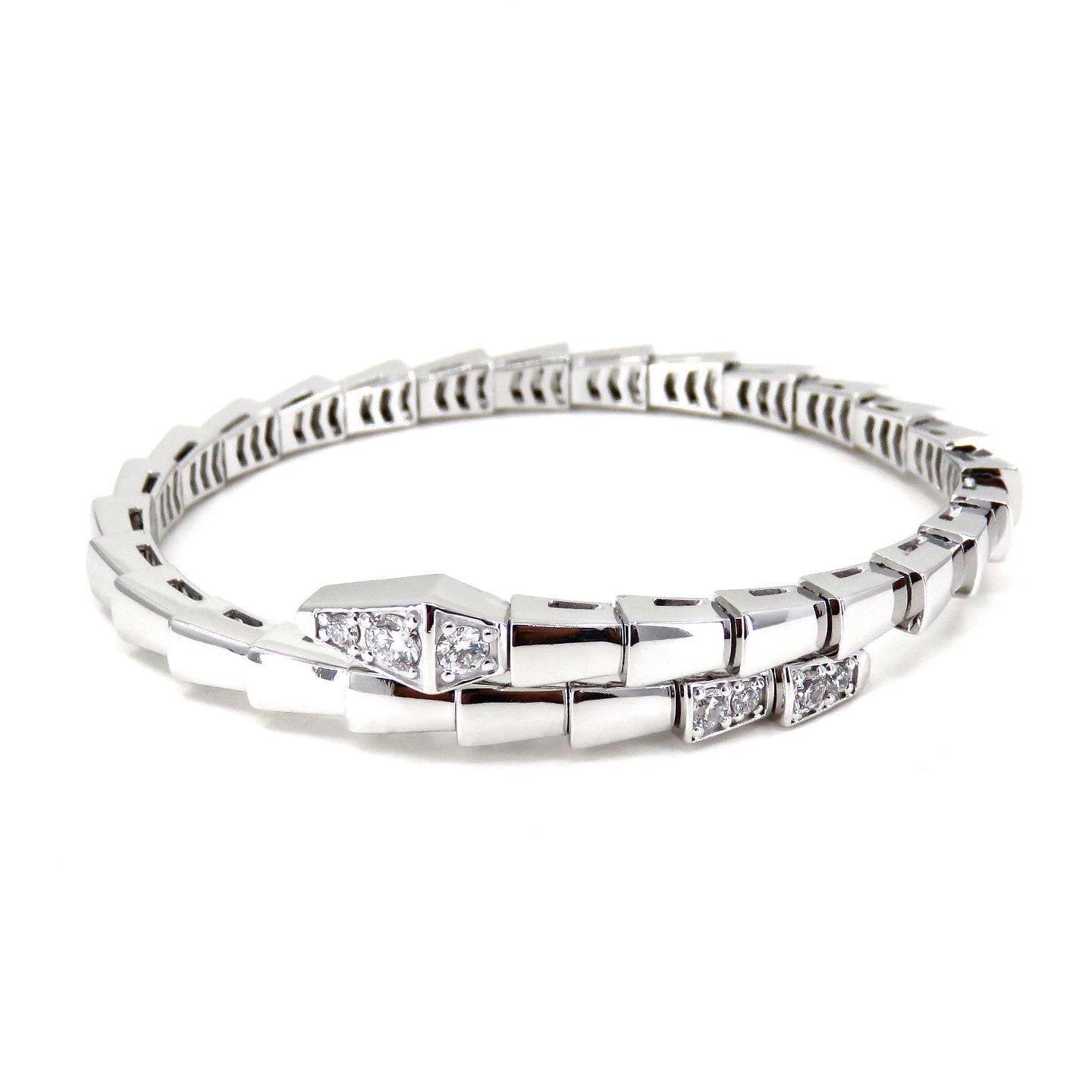 [Eternal Jewelry]SERPENTI BRACELET DIAMONDS SILVER
