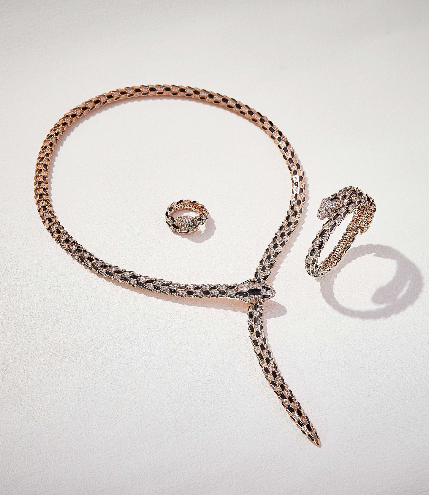 [✨Eternal Jewelry✨] High-End Bespoke Black Onyx Serpent Necklace