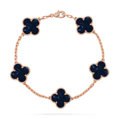 [Eternal Jewelry]CLOVER 5 MOTIF PIETERSITE BRACELET COLLECTION