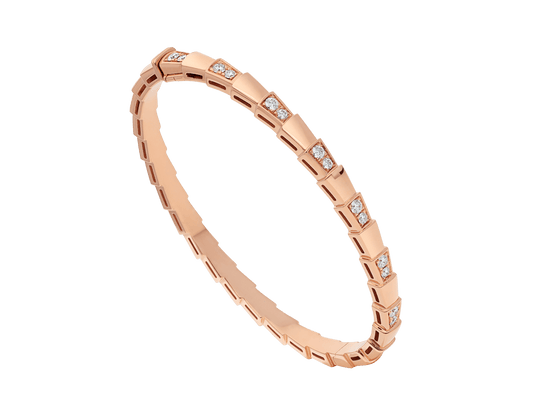 [Eternal Jewelry]SERPENTI SMALL BRACELET PINK GOLD DIAMOND