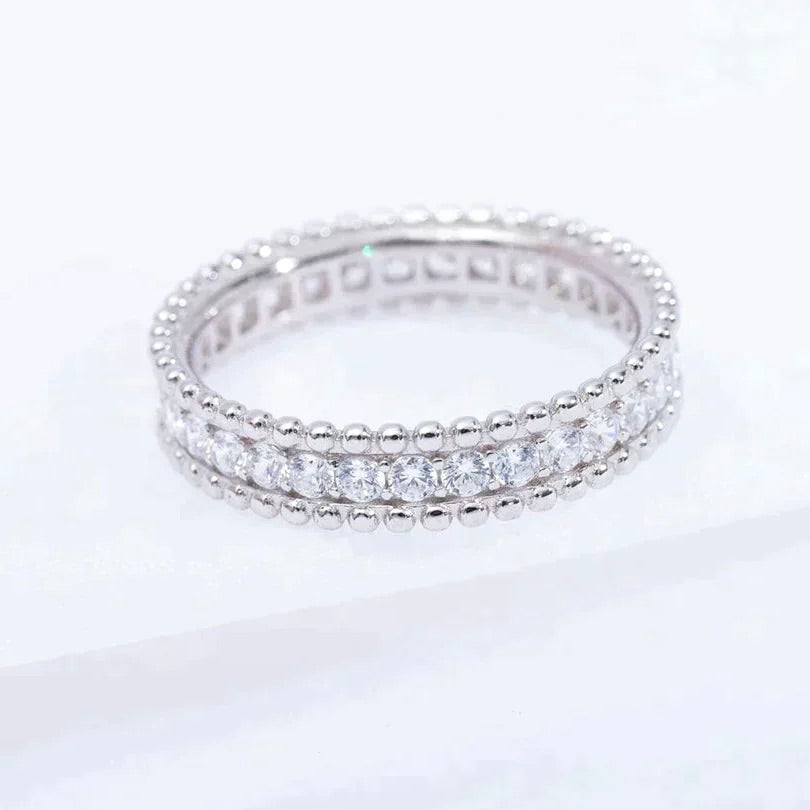 [Eternal Jewelry]PERLEE DIAMOND SILVER RING