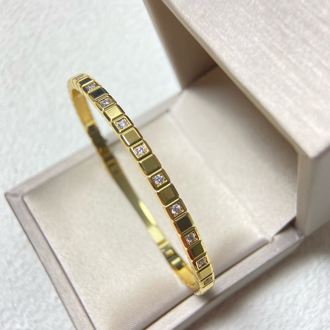 [Eternal Jewelry]Ice Collection Semi-Diamond-Set Bracelet