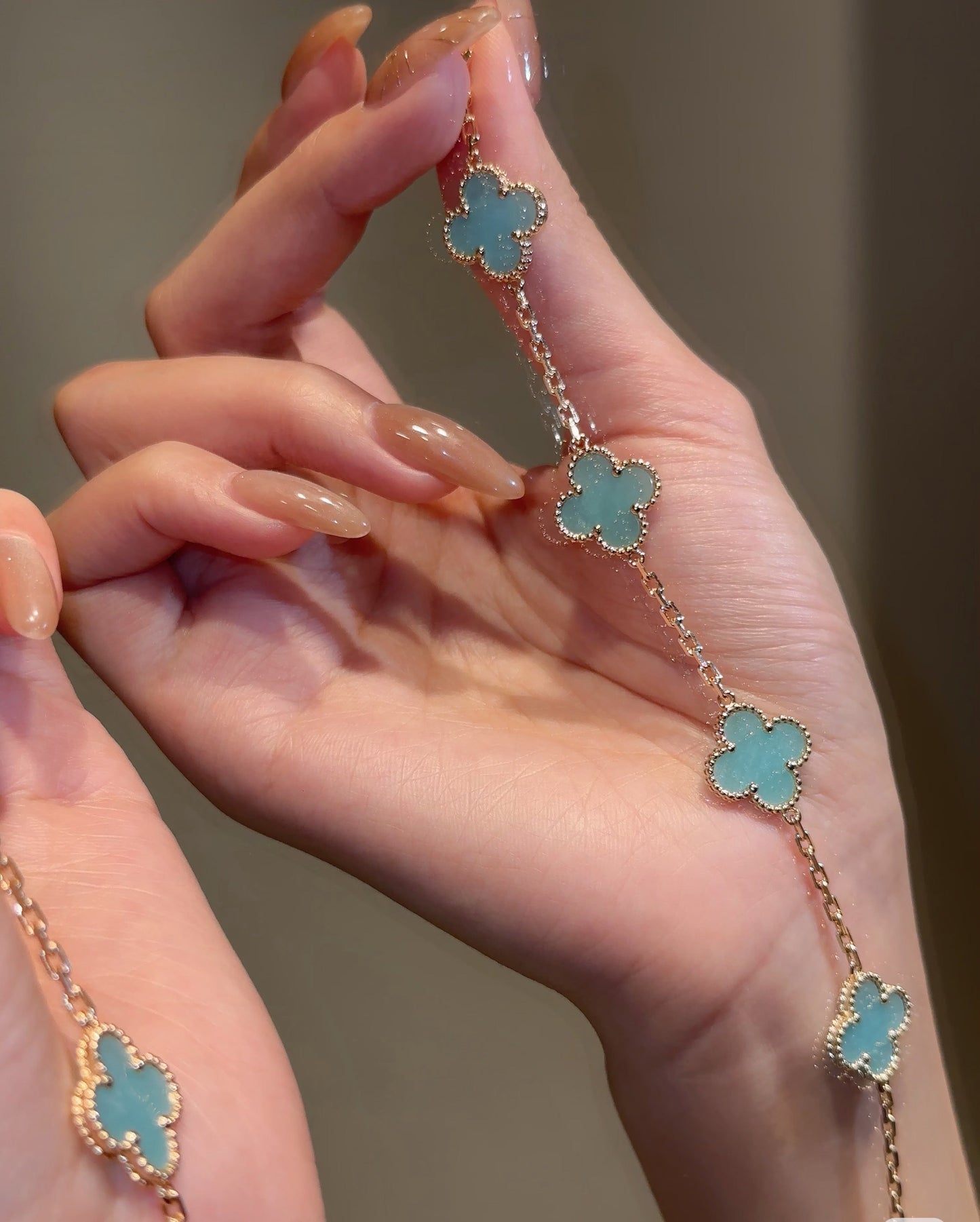 [Eternal jewelry]Baby Blue Braided Bracelet