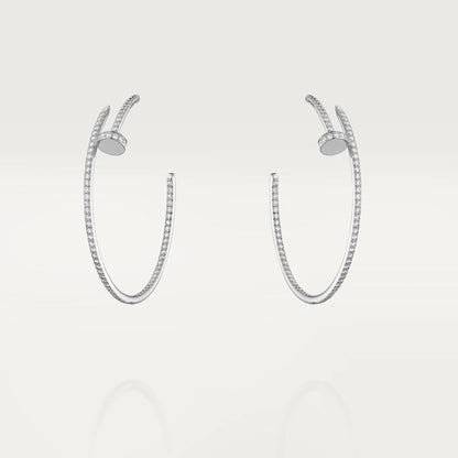 [Eternal Jewelry]JUSTE EARRINGS FULL DIAMONDS 1.8MM