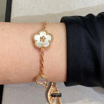 [Eternal Jewelry]LUCKY SPRING 5 MOTIF BRACELET